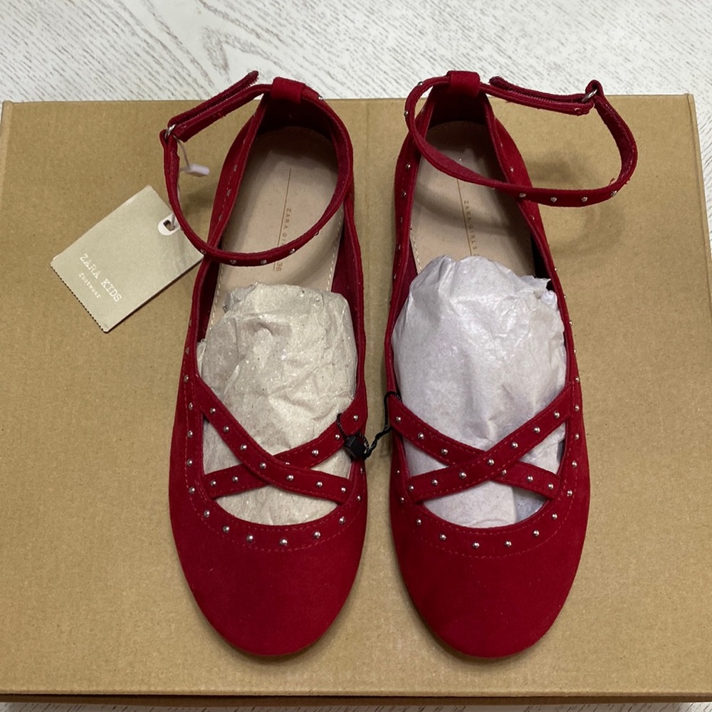 NEW Zara Kids Flat Shoes Size 36